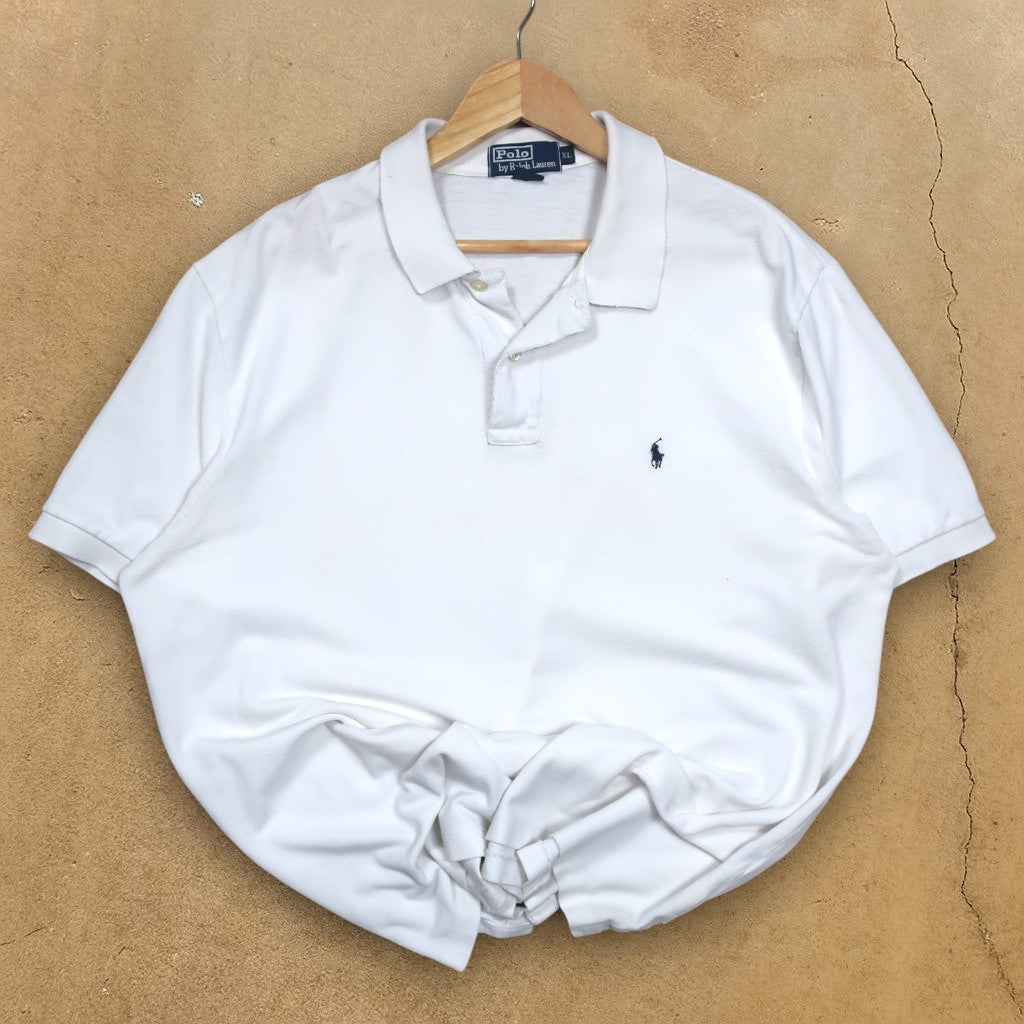 VINTAGE POLO RALPH LAUREN POLO SHIRT - XL