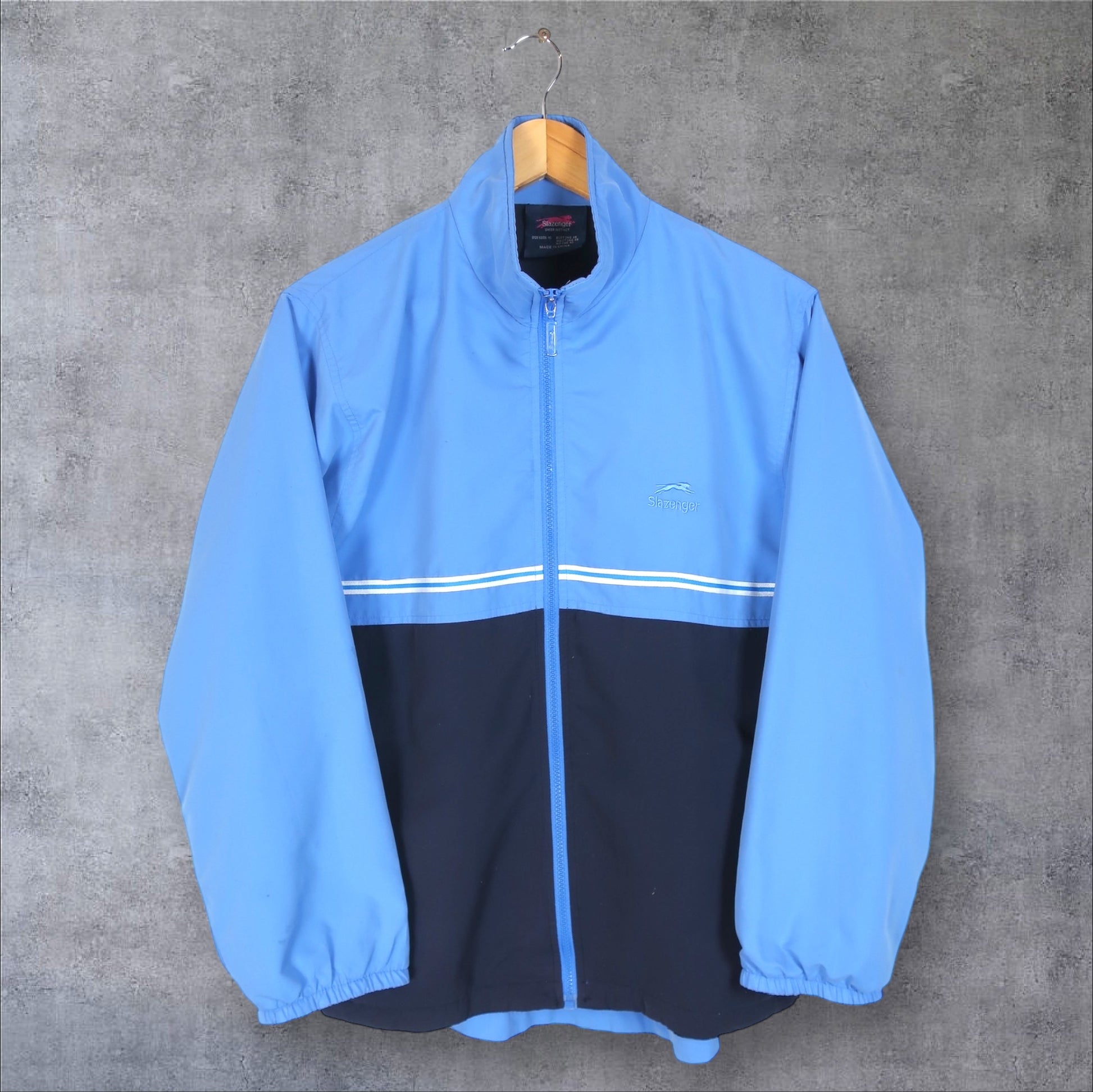 VINTAGE WMNS SLAZENGER TRACK JACKET - 10