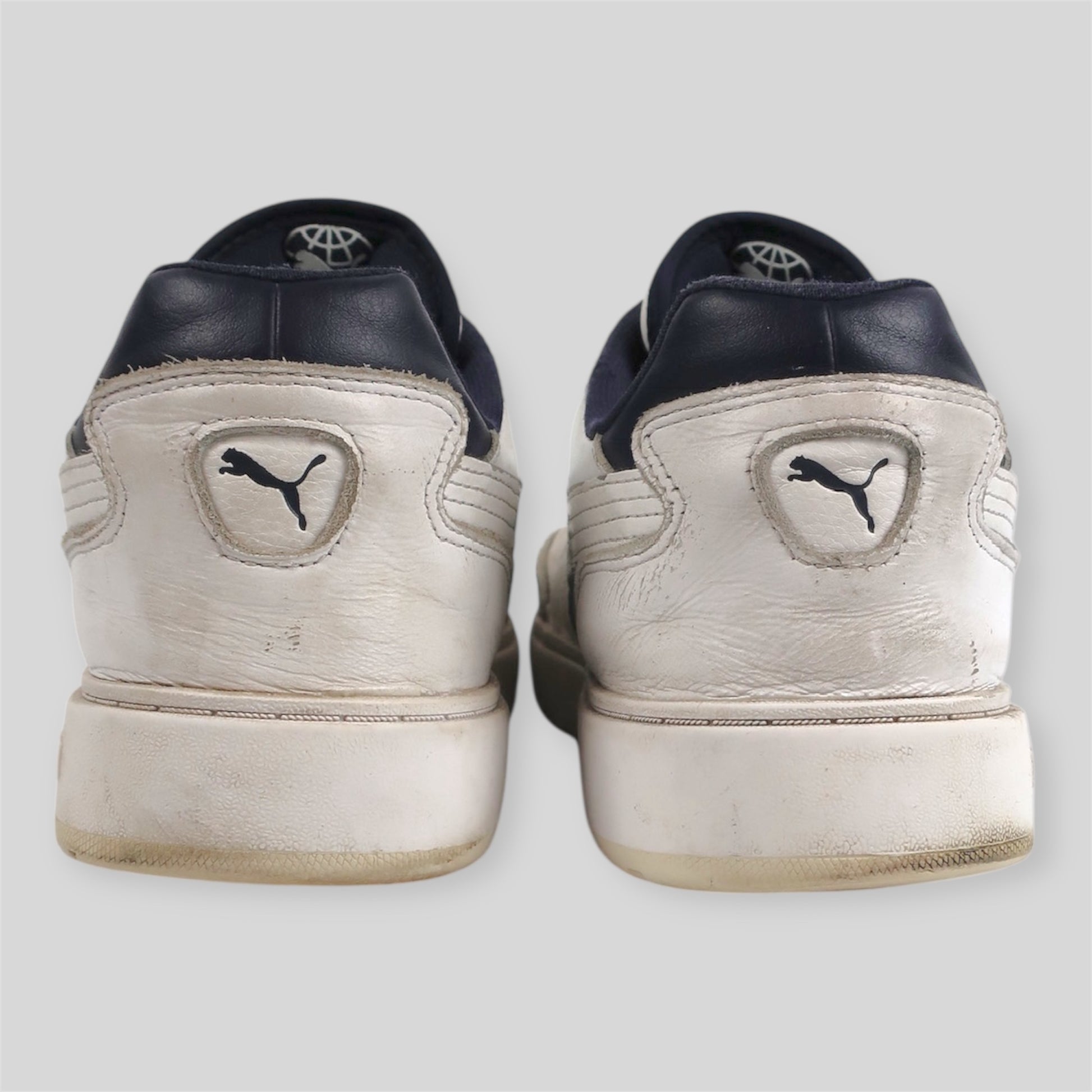 WHITE PUMA DOUBLECOURTS - SIZE 11