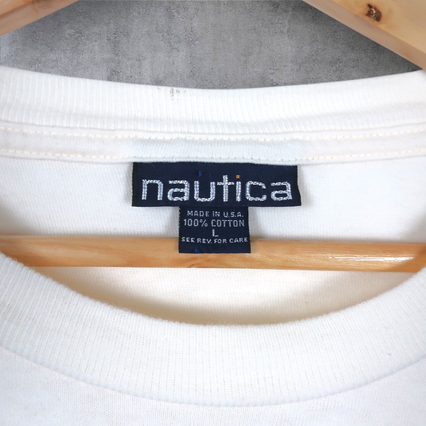 VINTAGE NAUTICA T-SHIRT - L