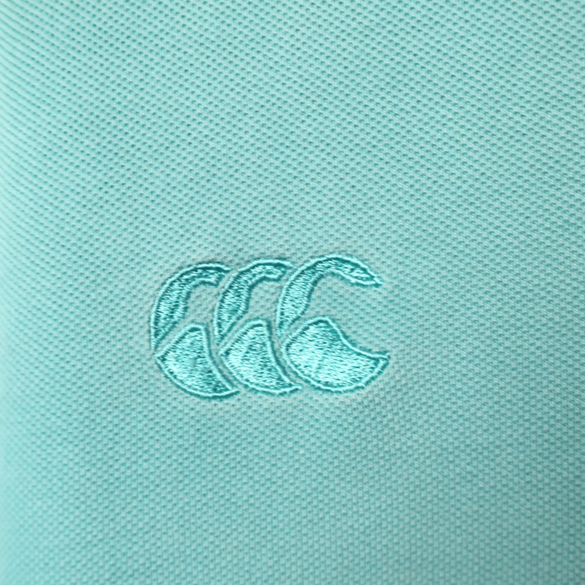 VINTAGE CANTERBURY POLO SHIRT - M