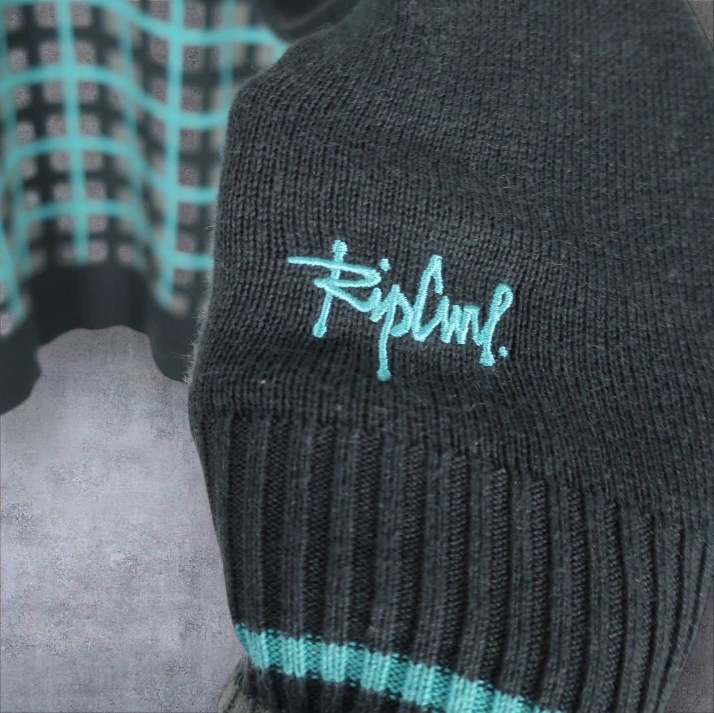 VINTAGE RIPCURL KNIT SWEATER - M