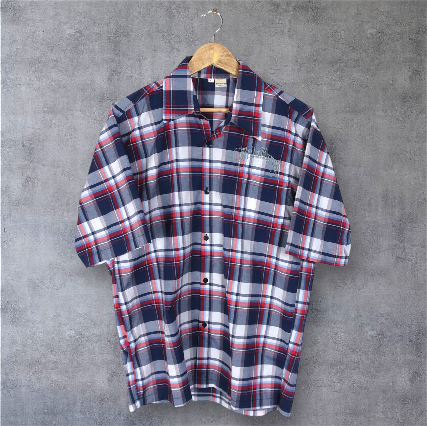 VINTAGE BILLABONG BUTTON-UP SHIRT - XL/XXL