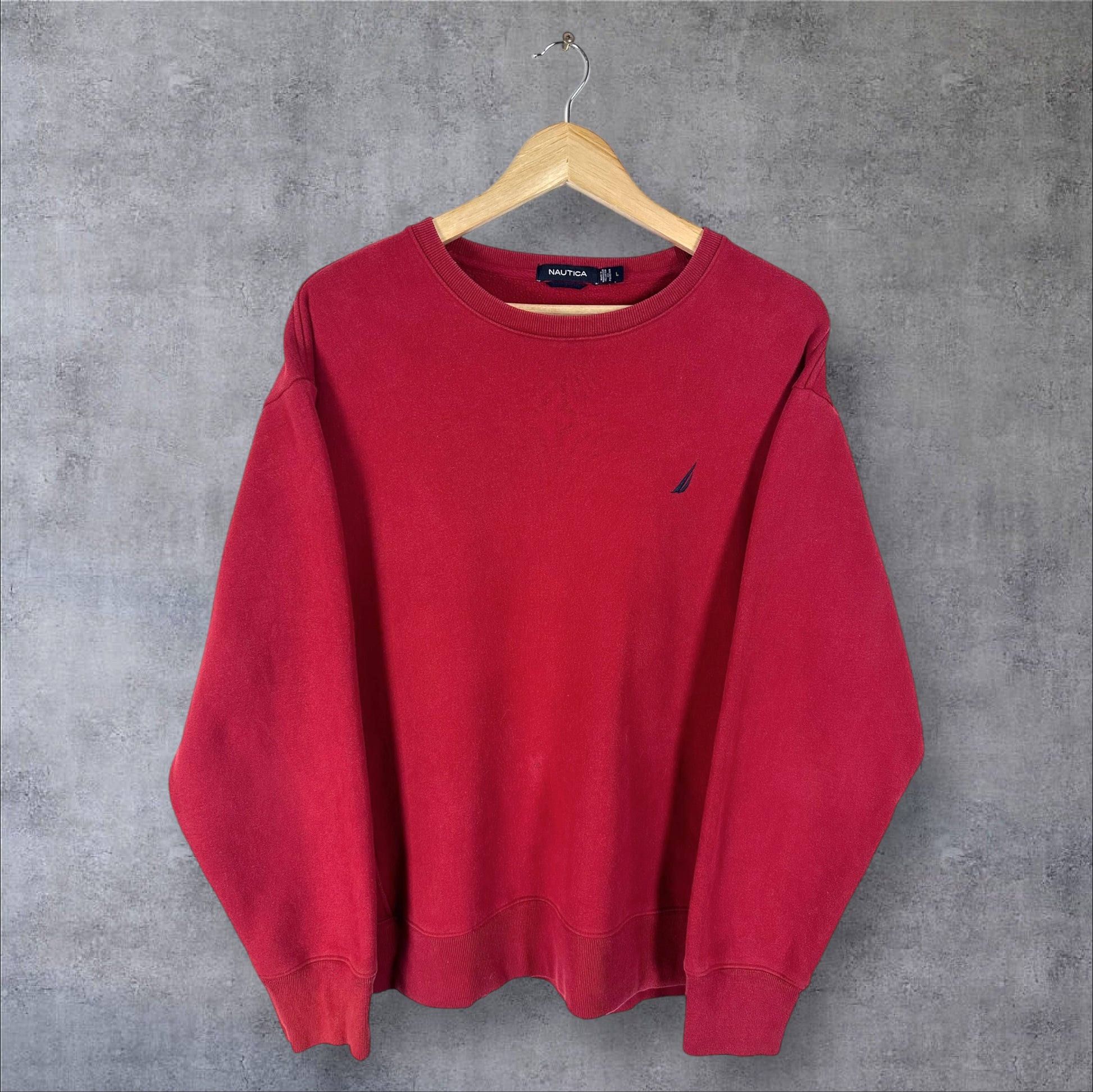 VINTAGE NAUTICA SWEATER - L