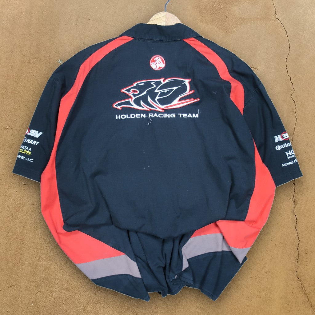VINTAGE HOLDEN RACING TEAM BUTTON-UP SHIRT - XXL