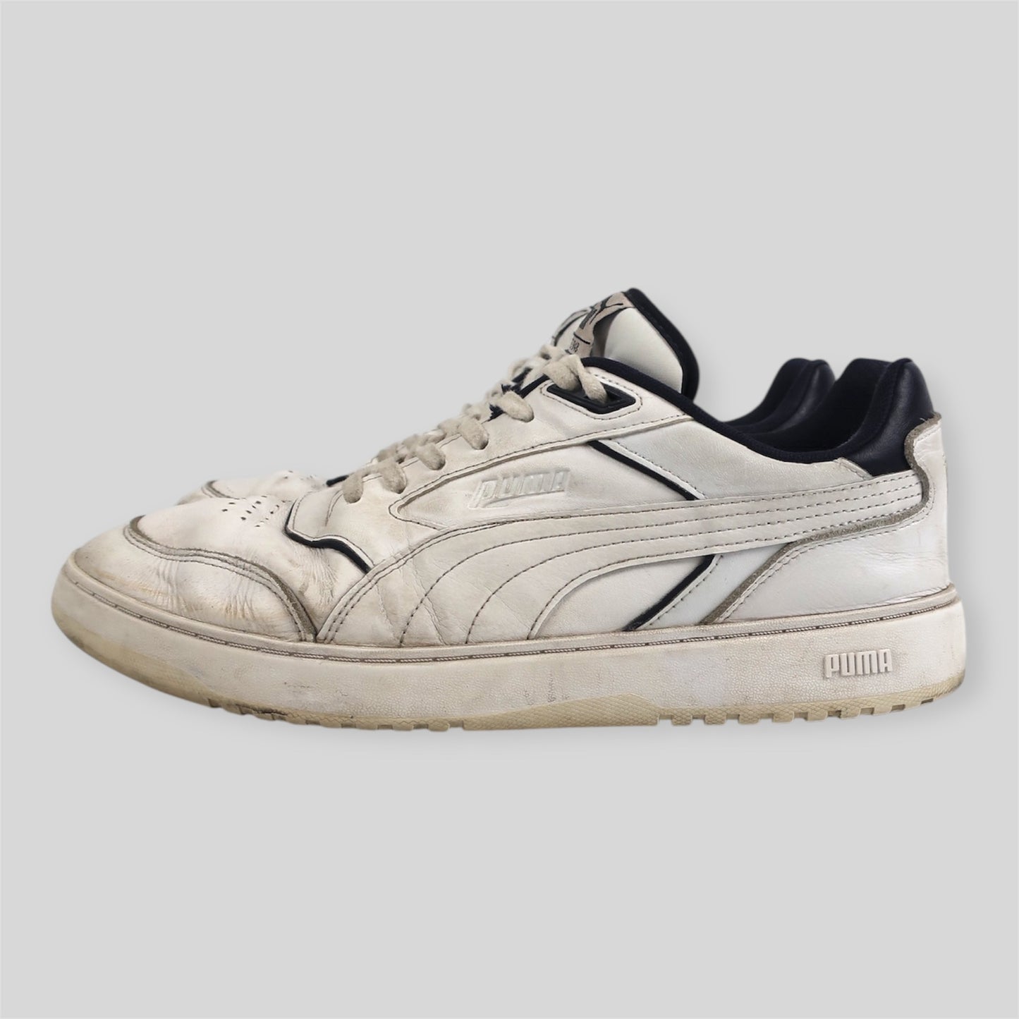 WHITE PUMA DOUBLECOURTS - SIZE 11