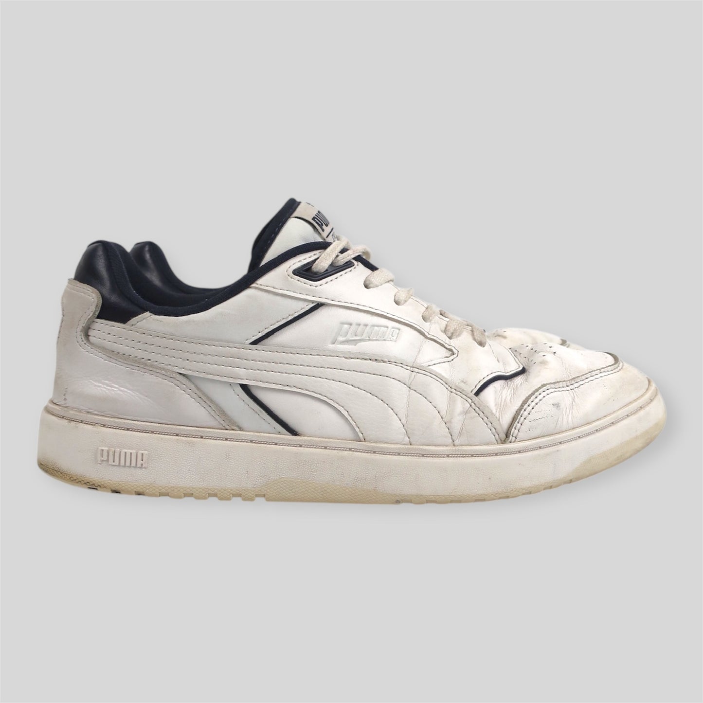 WHITE PUMA DOUBLECOURTS - SIZE 11