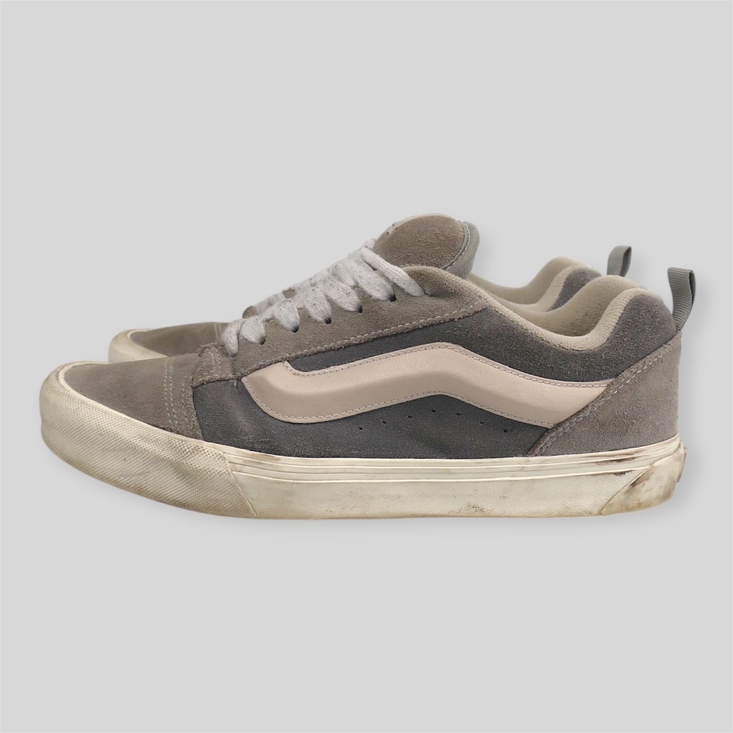 GREY VANS KNU SKOOLS - SIZE 11