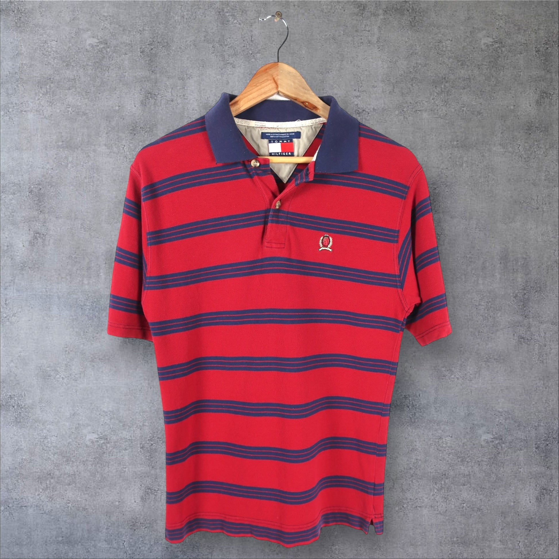 VINTAGE TOMMY HILFIGER POLO SHIRT - S/M