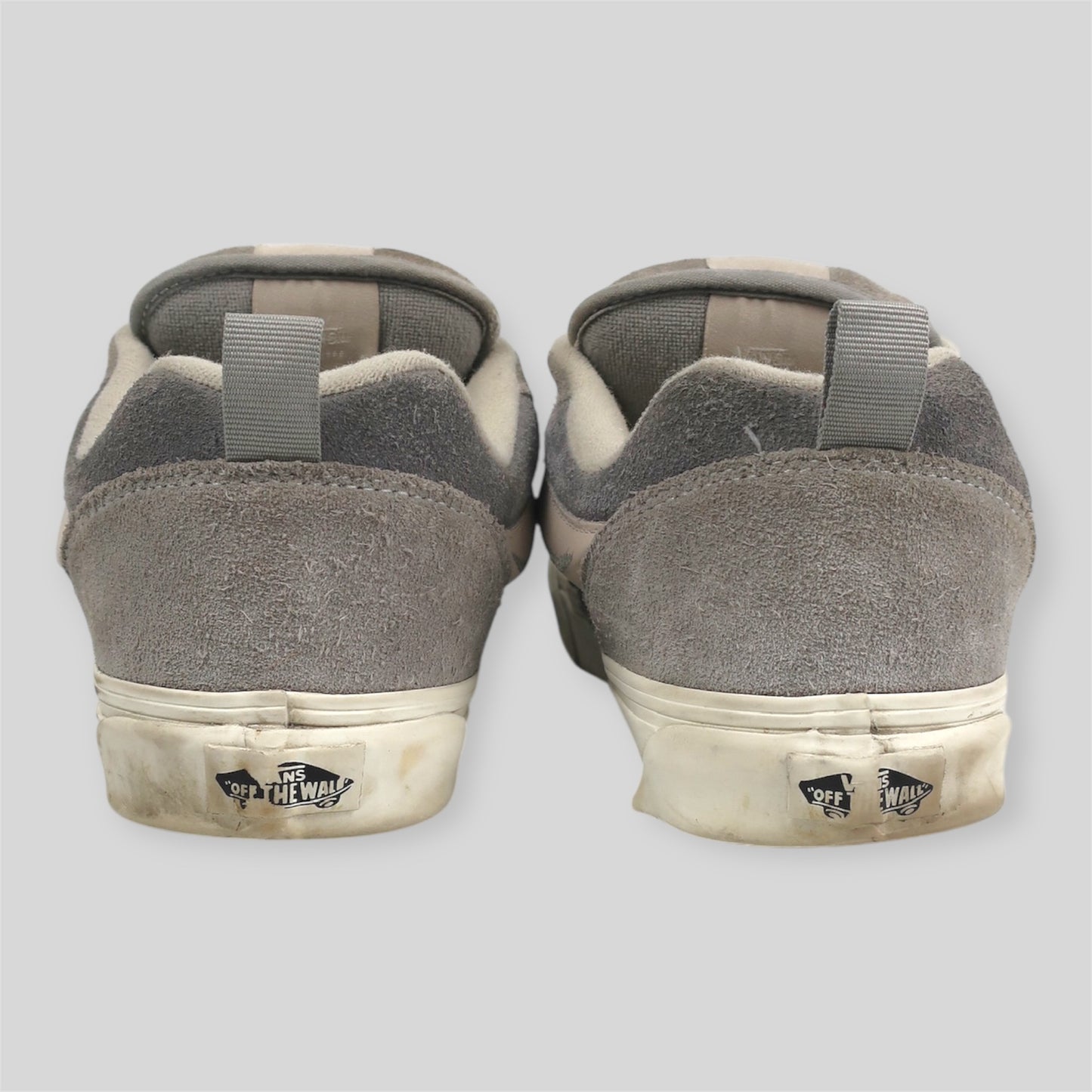 GREY VANS KNU SKOOLS - SIZE 11
