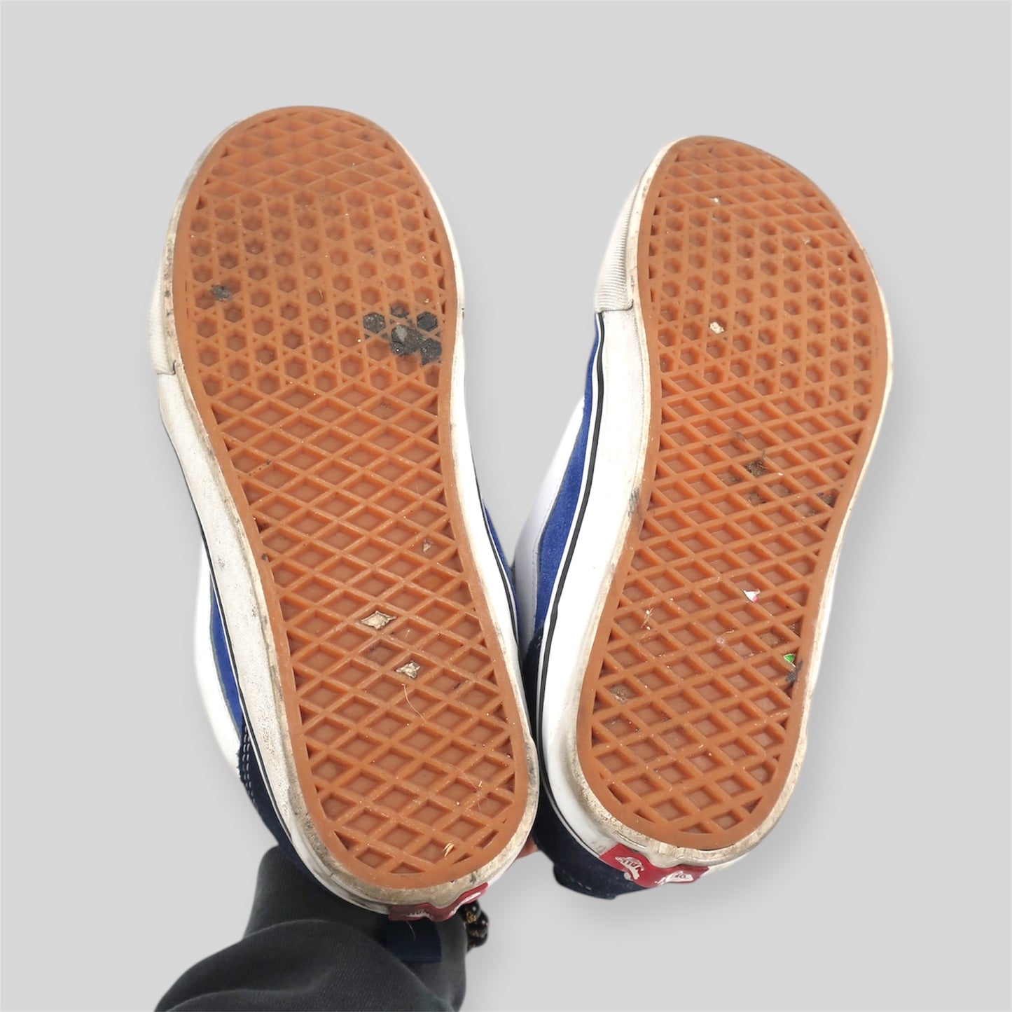 NAVY BLUE VANS KNU SKOOLS - SIZE 11