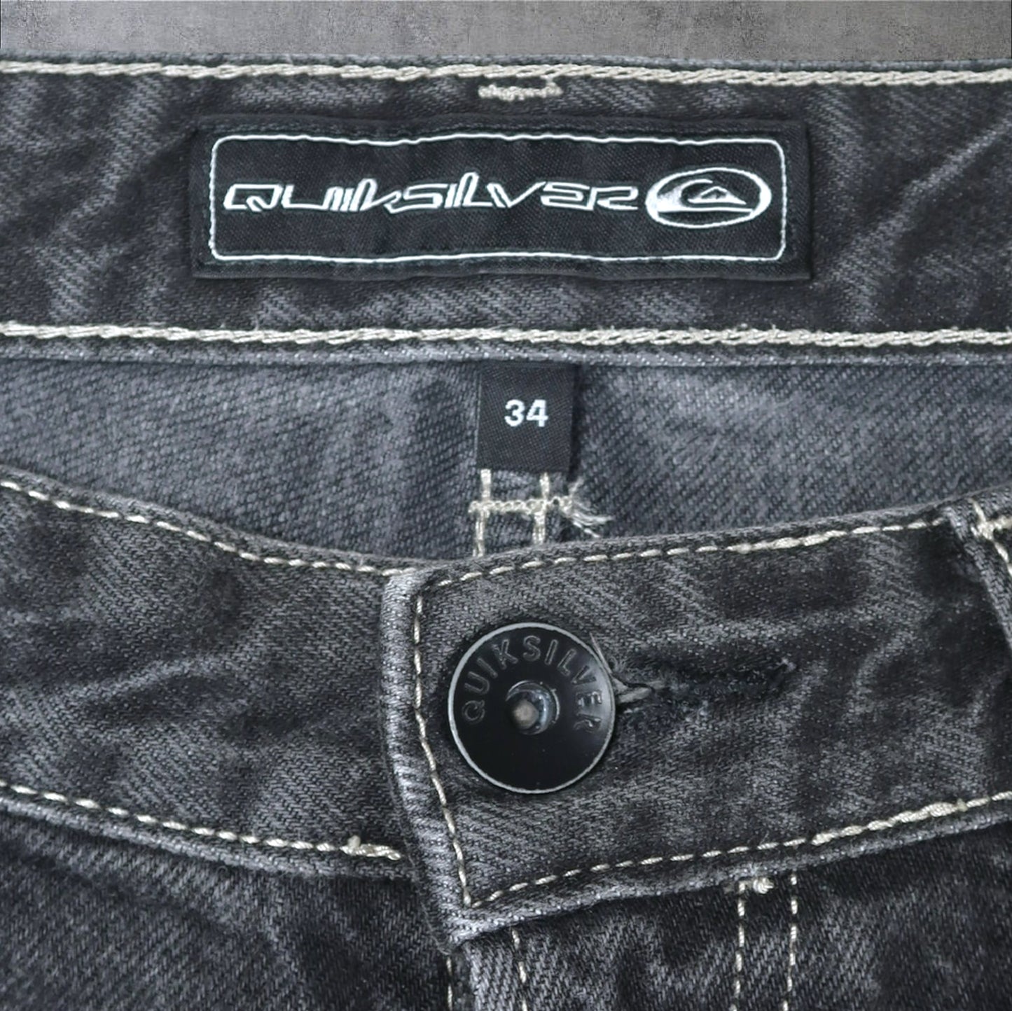 QUIKSILVER DENIM JORTS
