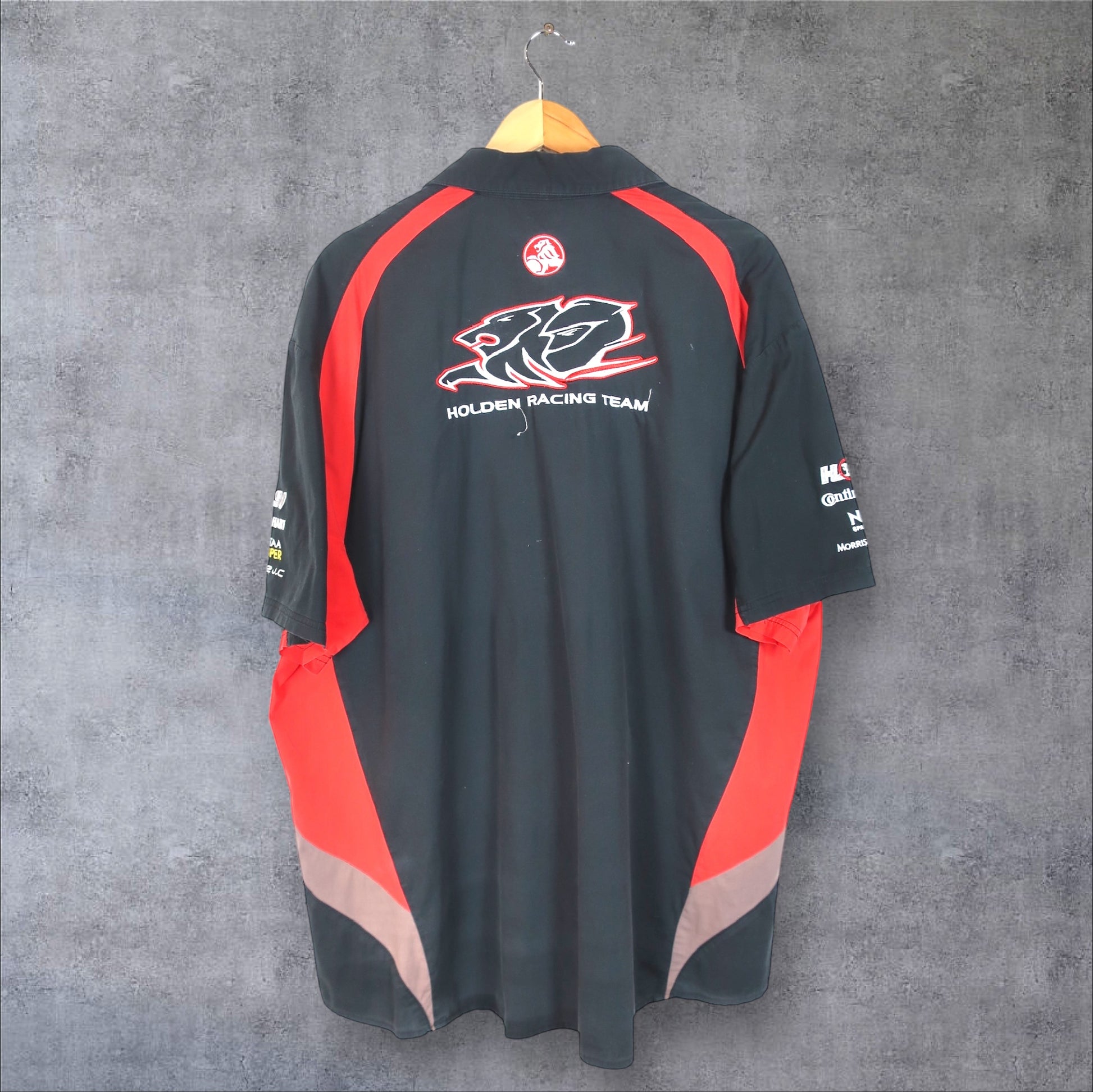 VINTAGE HOLDEN RACING TEAM BUTTON-UP SHIRT - XXL