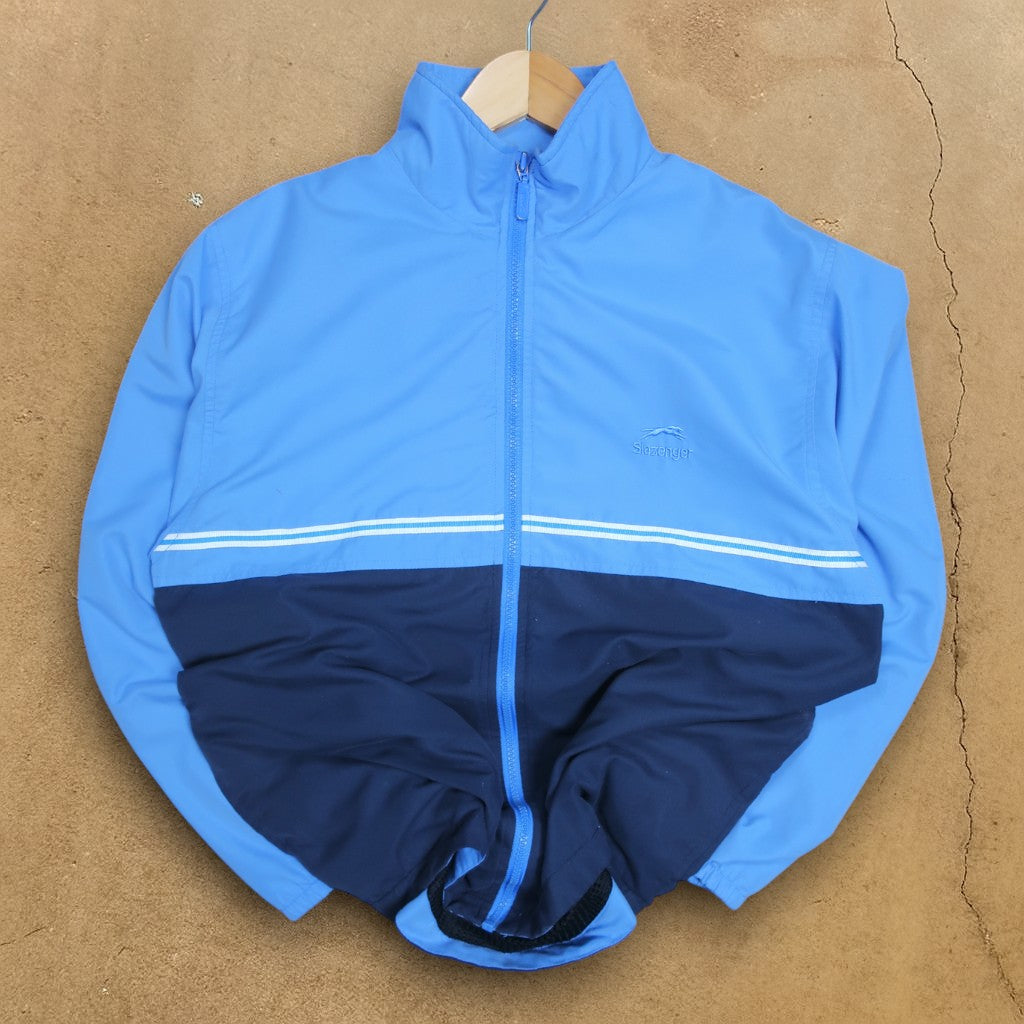 VINTAGE WMNS SLAZENGER TRACK JACKET - 10