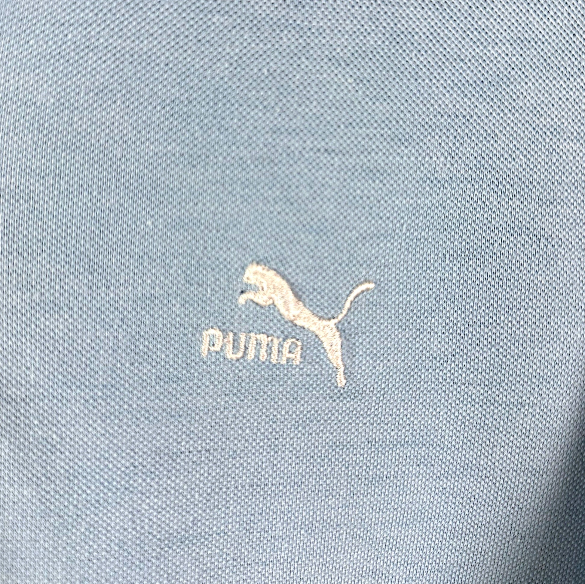 VINTAGE PUMA POLO SHIRT - M