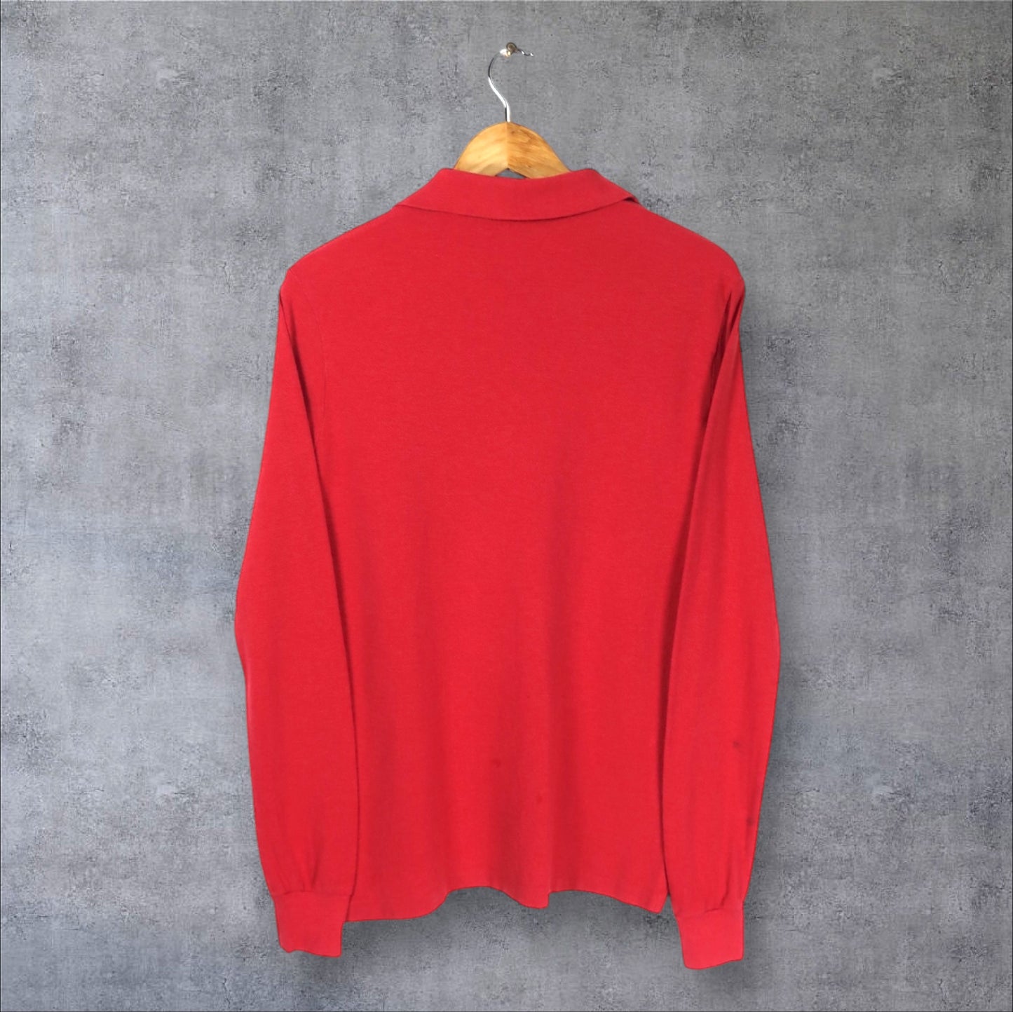 VINTAGE LONG-SLEEVE POLO RALPH LAUREN POLO SHIRT - S