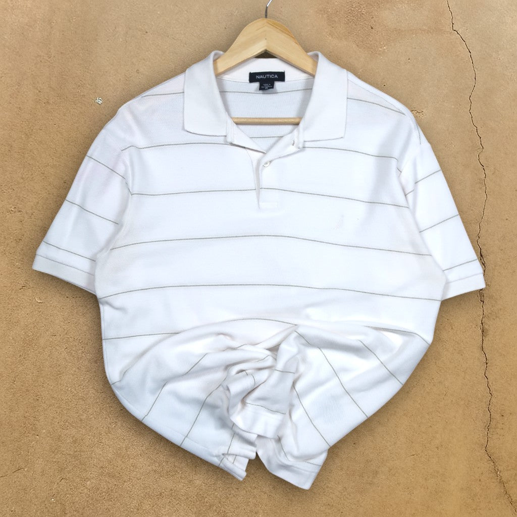 VINTAGE NAUTICA POLO SHIRT - M