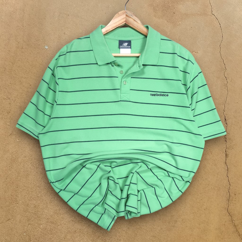 VINTAGE NEW BALANCE POLO SHIRT - L/XL