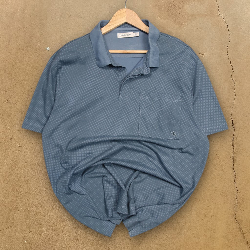 VINTAGE CALVIN KLEIN POLO SHIRT - L/XL