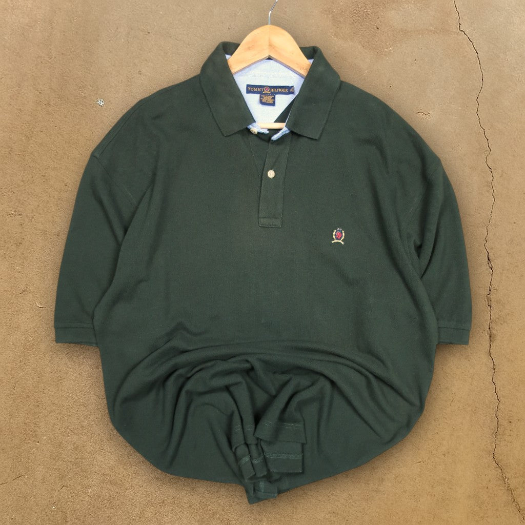 VINTAGE TOMMY HILFIGER POLO SHIRT - XL