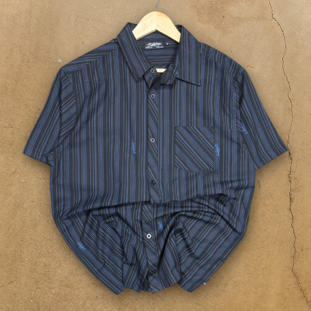 VINTAGE BILLABONG BUTTON-UP SHIRT - M