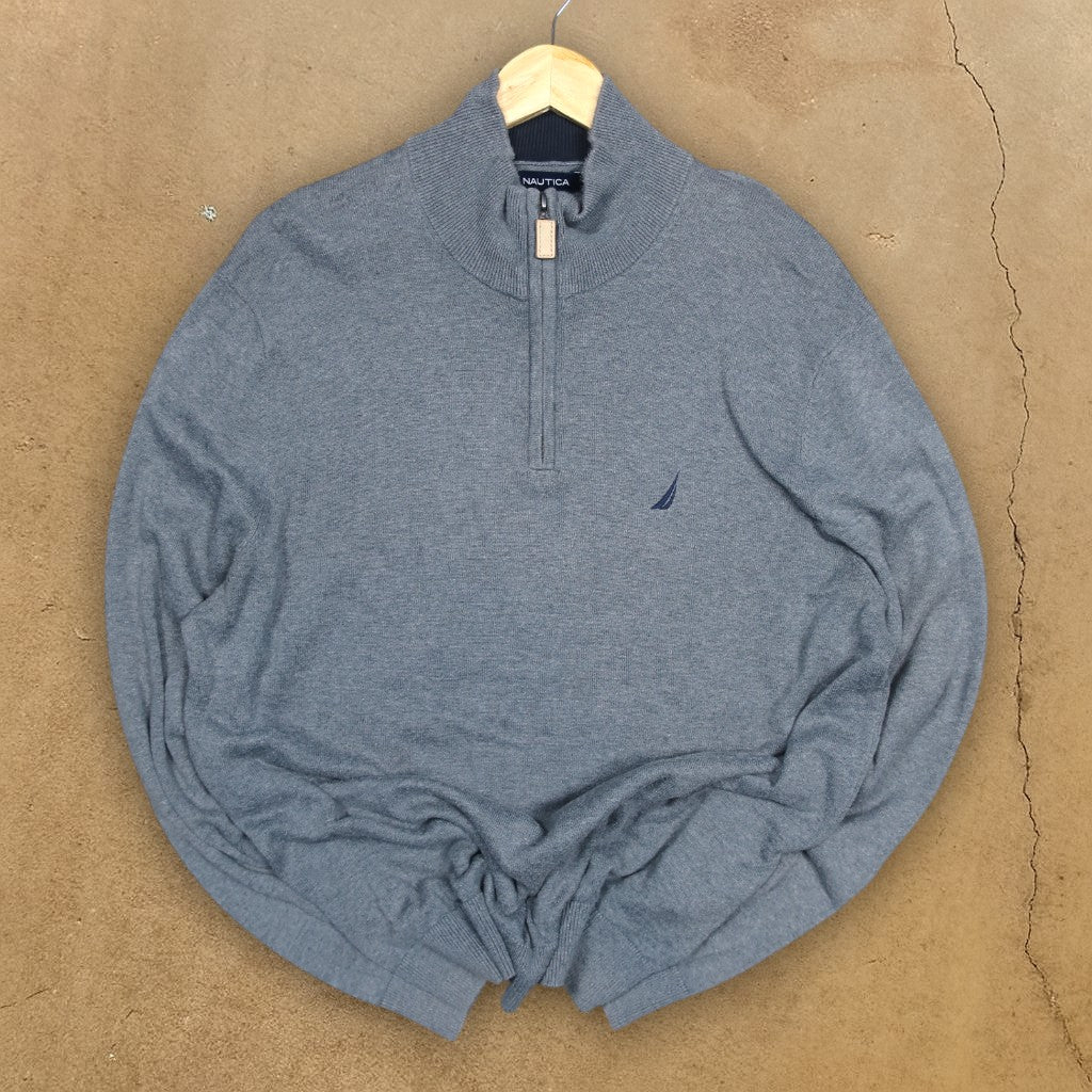 VINTAGE NAUTICA 1/4 ZIP - L