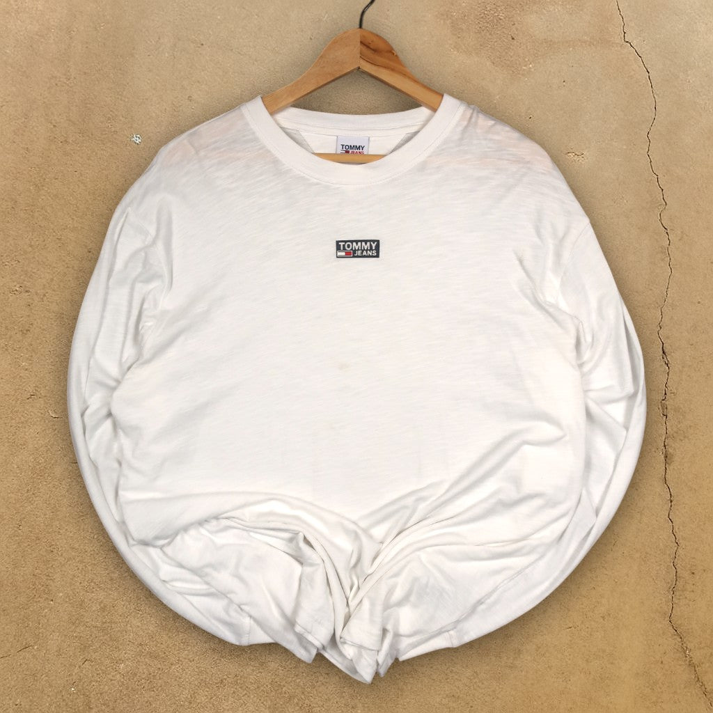 LONG-SLEEVE TOMMY HILFIGER T-SHIRT - L