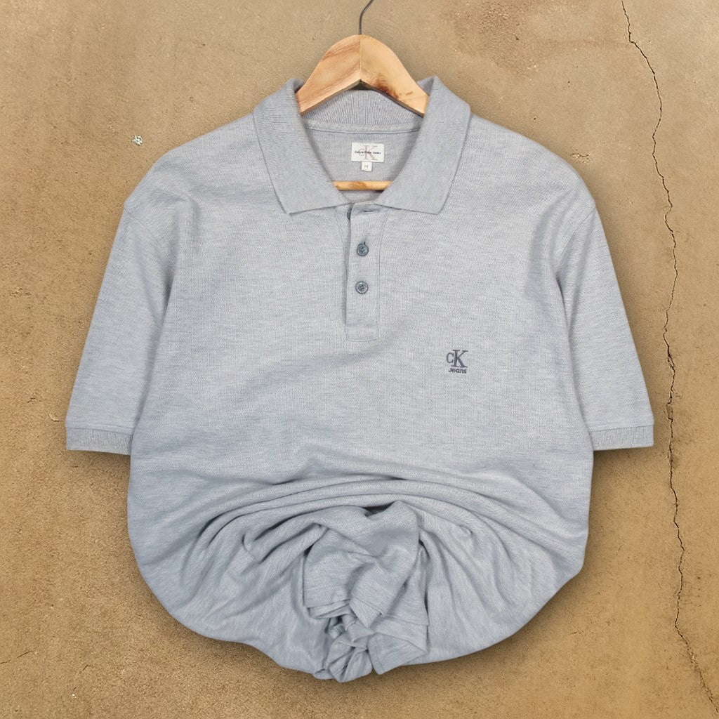 VINTAGE CALVIN KLEIN POLO SHIRT - M