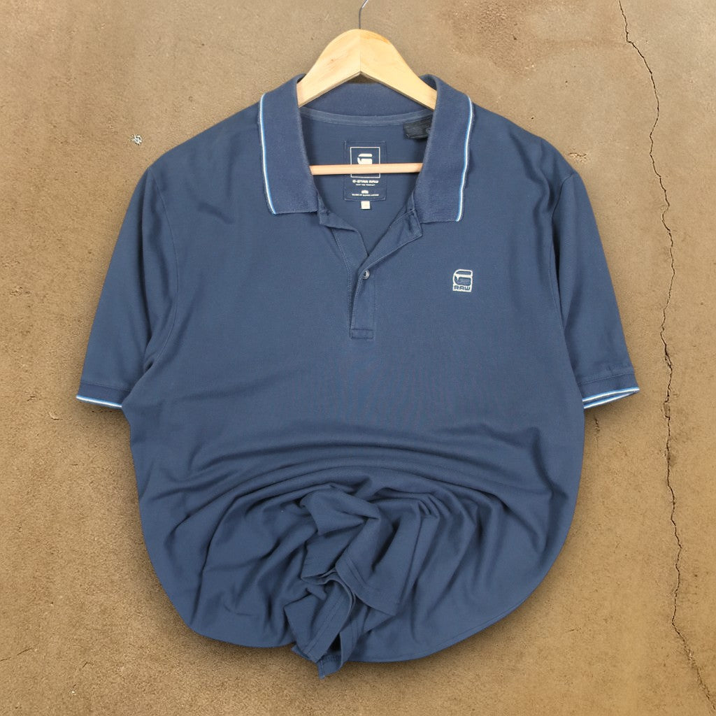 VINTAGE G-STAR RAW POLO SHIRT - XL