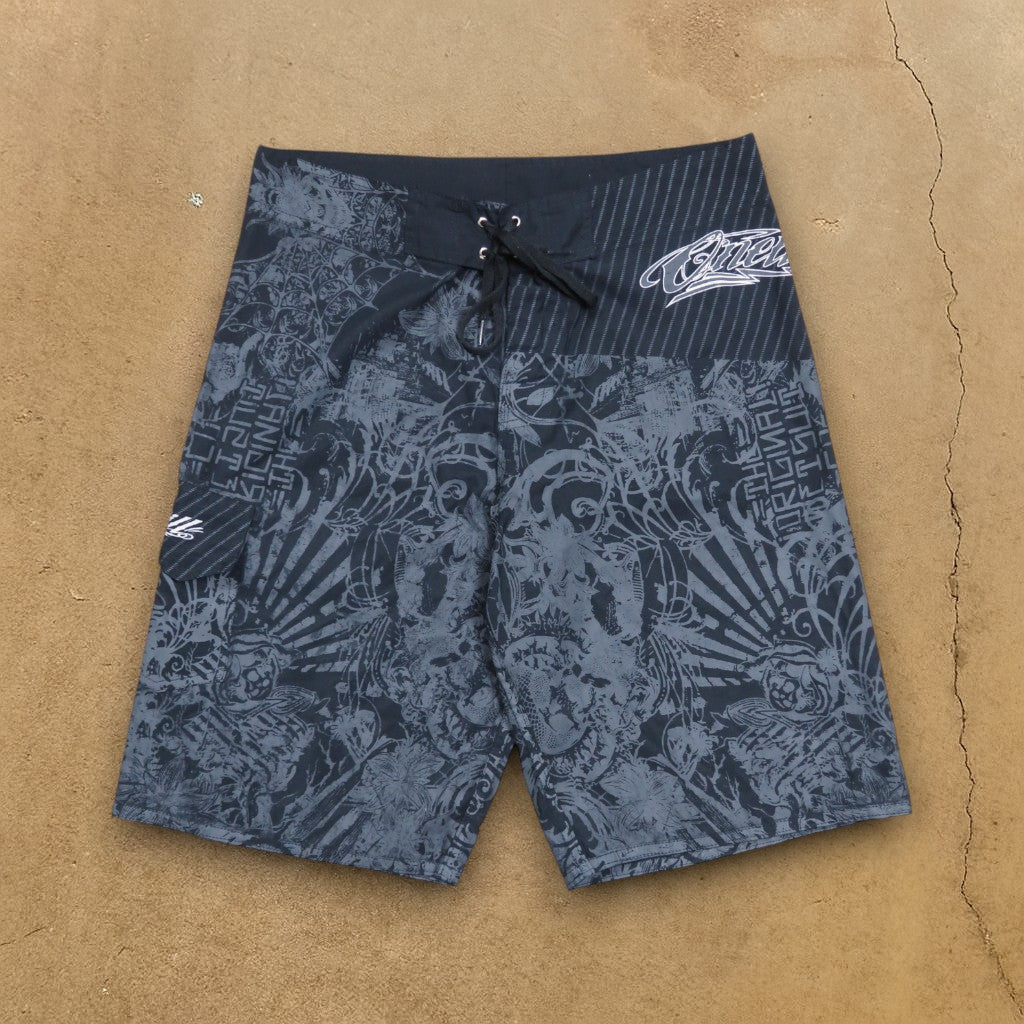 VINTAGE O'NEILL BOARD SHORTS - 34"