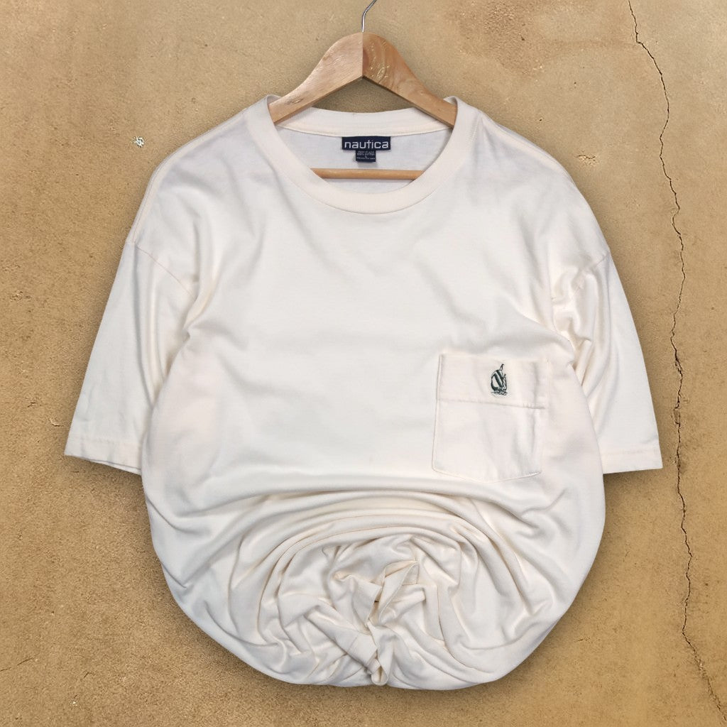 VINTAGE NAUTICA T-SHIRT - L
