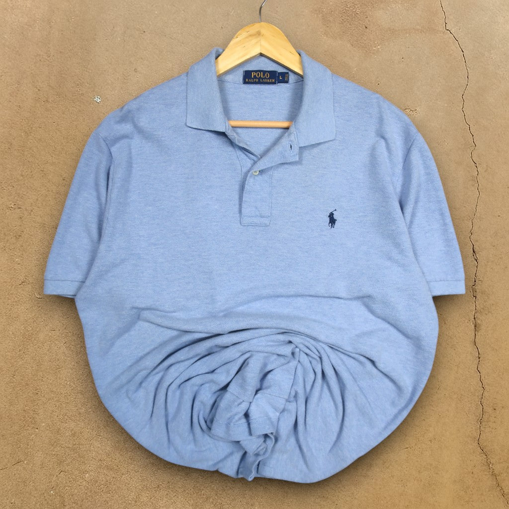 VINTAGE POLO RALPH LAUREN POLO SHIRT - L