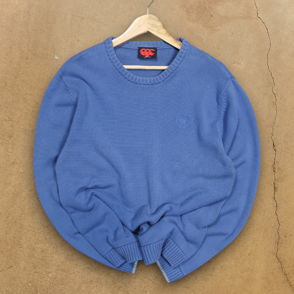 VINTAGE CANTERBURY KNIT SWEATER - L