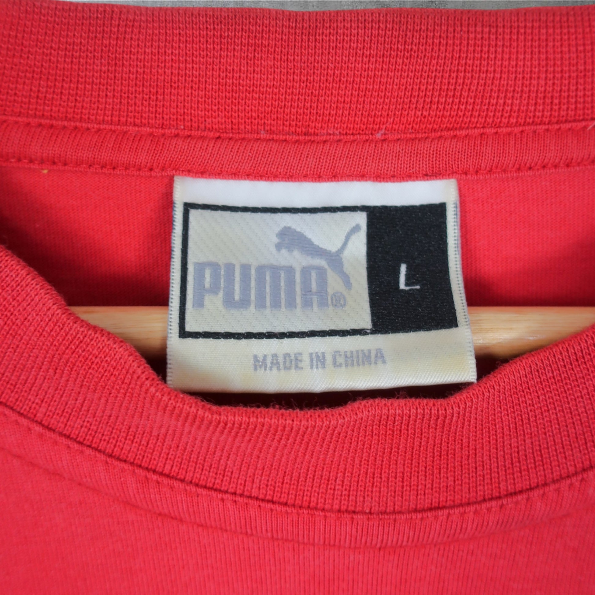 VINTAGE PUMA T-SHIRT - L