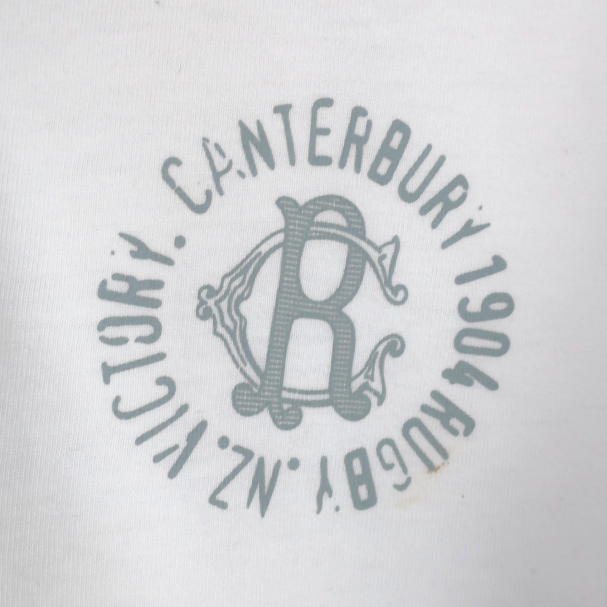 VINTAGE CANTERBURY POLO SHIRT - S