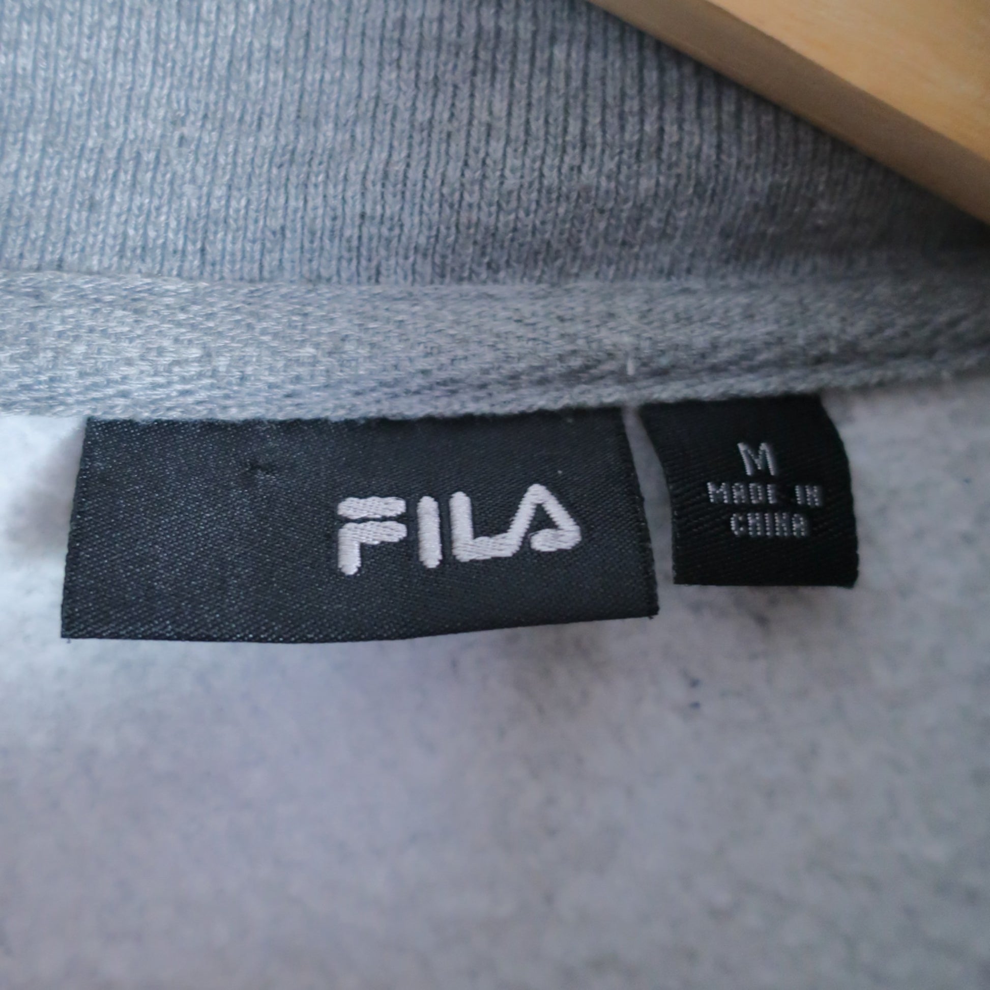 VINTAGE FILA 1/4 ZIP - M