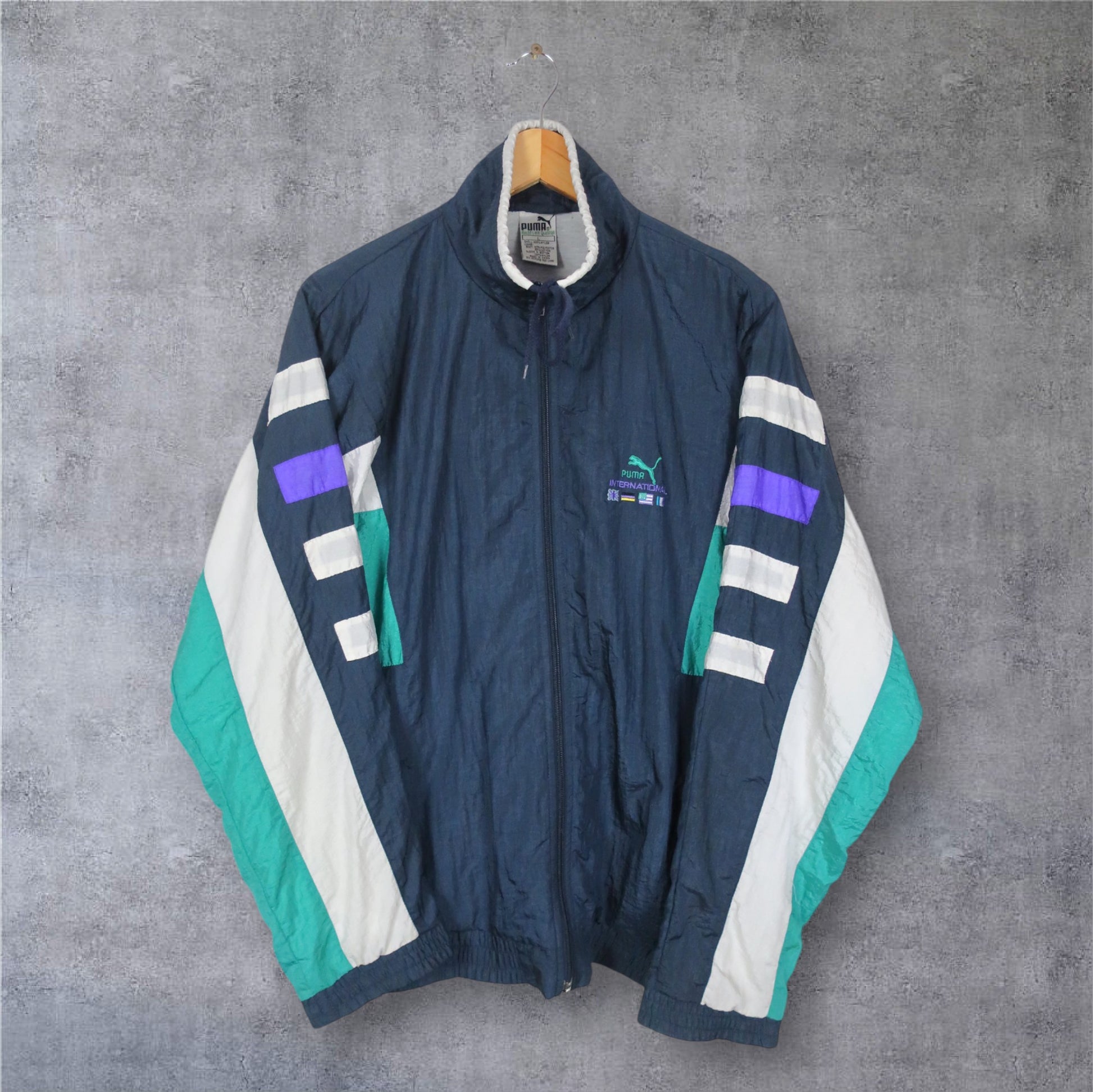 VINTAGE PUMA JACKET - L