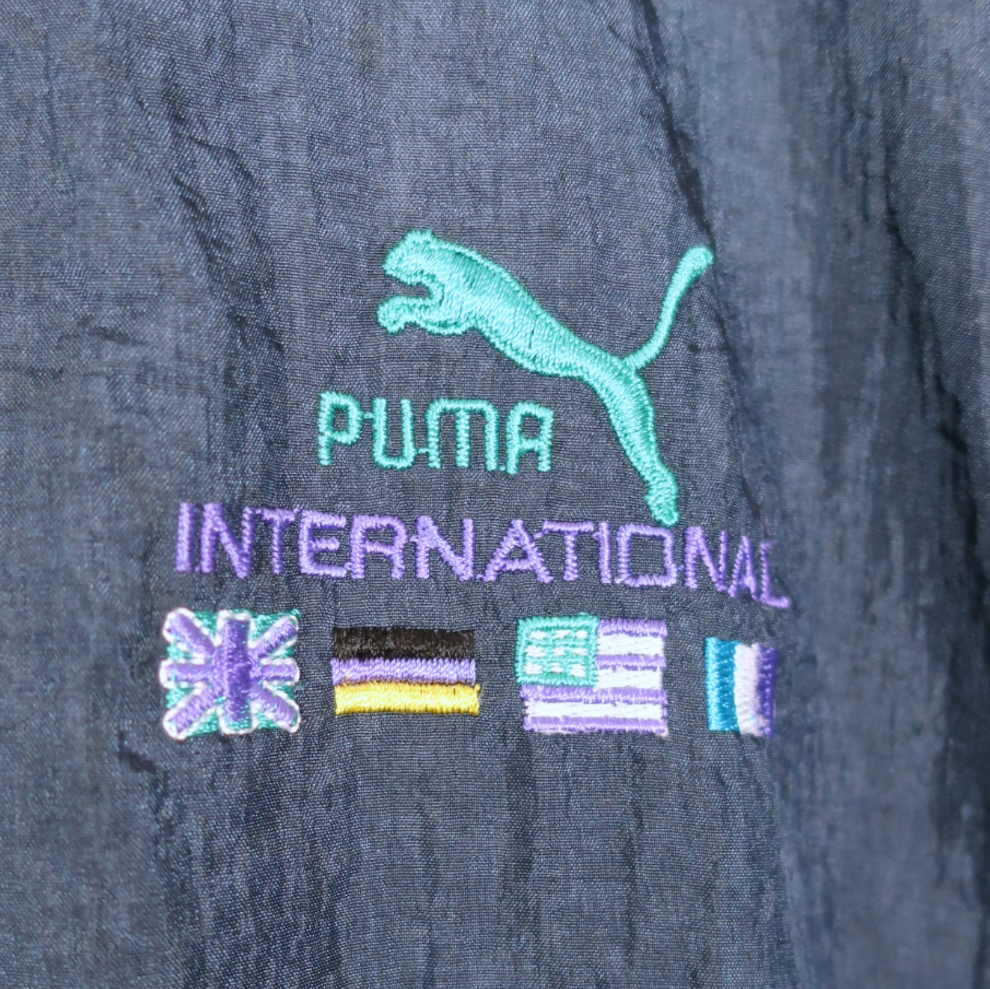 VINTAGE PUMA JACKET - L