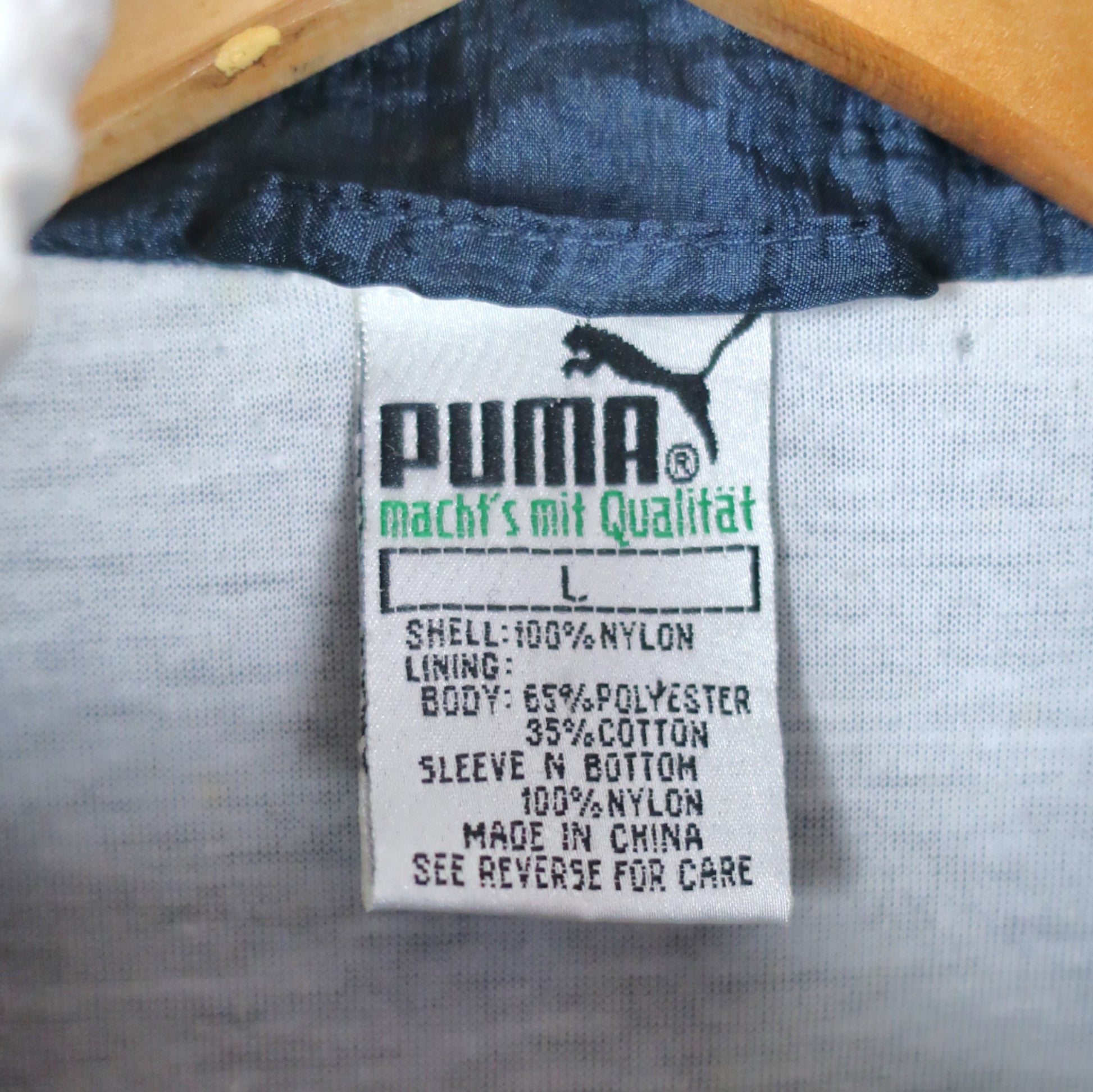 VINTAGE PUMA JACKET - L