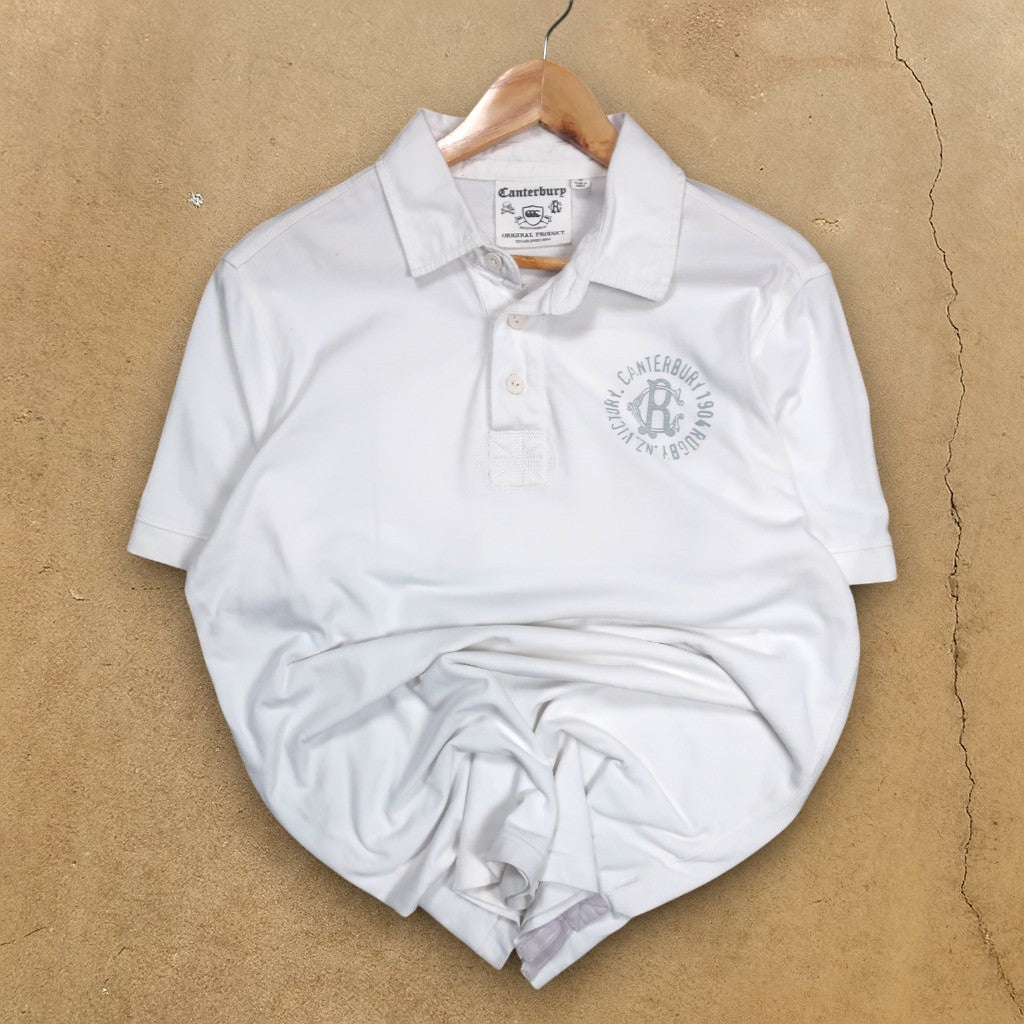 VINTAGE CANTERBURY POLO SHIRT - S