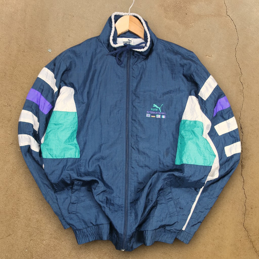 VINTAGE PUMA JACKET - L