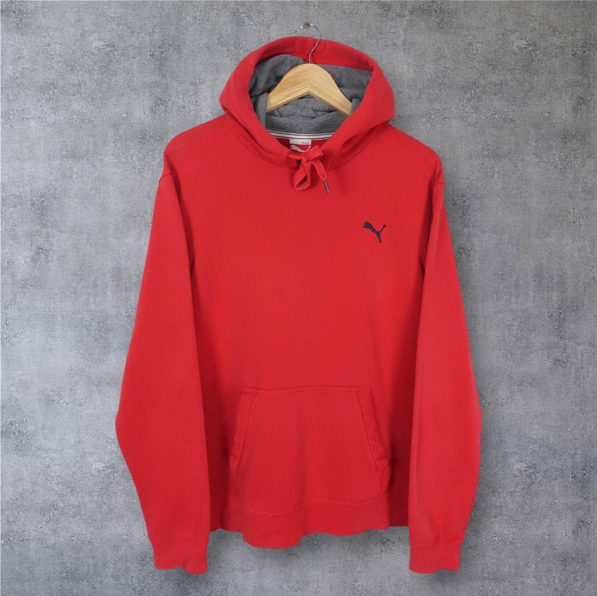 VINTAGE PUMA HOODIE - L