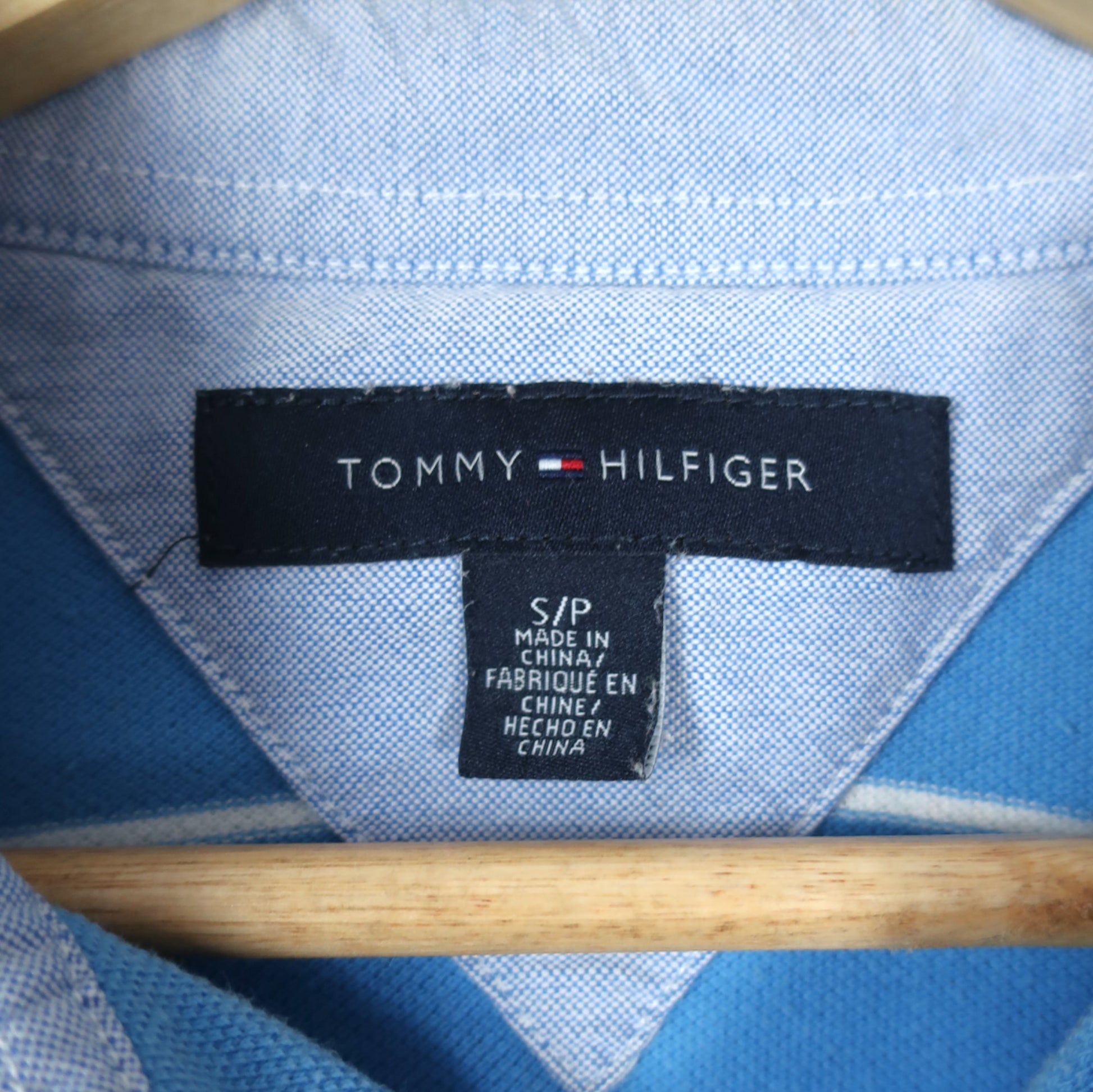 VINTAGE TOMMY HILFIGER POLO SHIRT - S