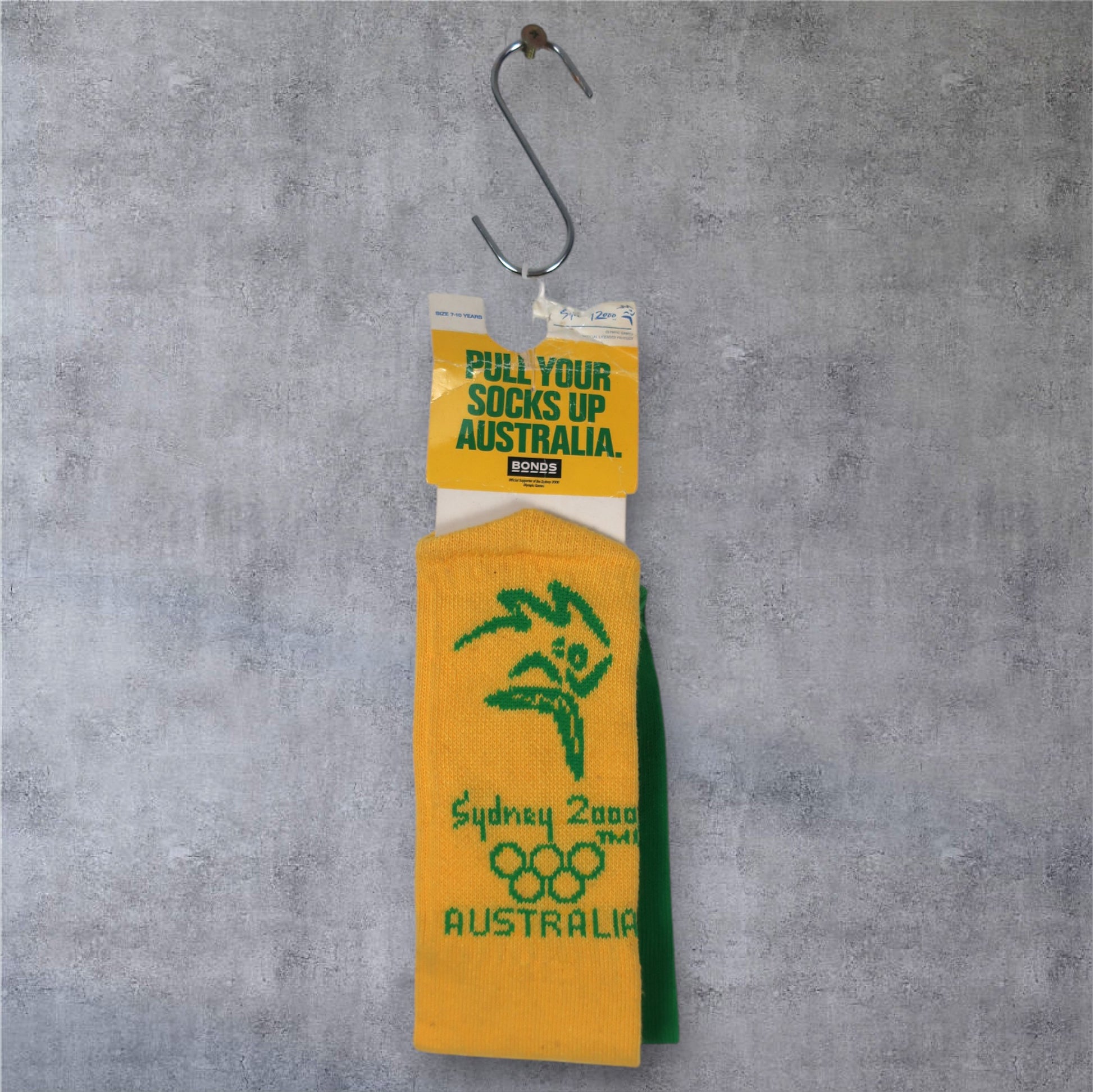 SYDNEY 2000 AUSTRALIAN OLYMPIC BONDS SOCKS - Y7-9