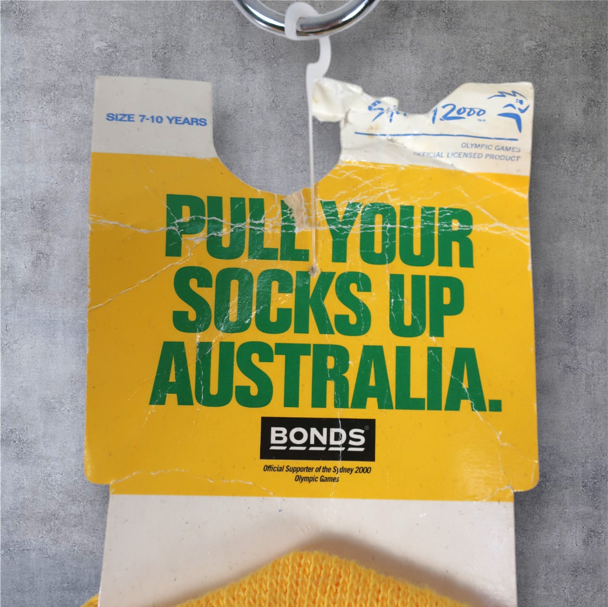 SYDNEY 2000 AUSTRALIAN OLYMPIC BONDS SOCKS - Y7-9