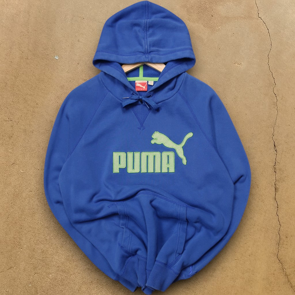 VINTAGE PUMA HOODIE - M
