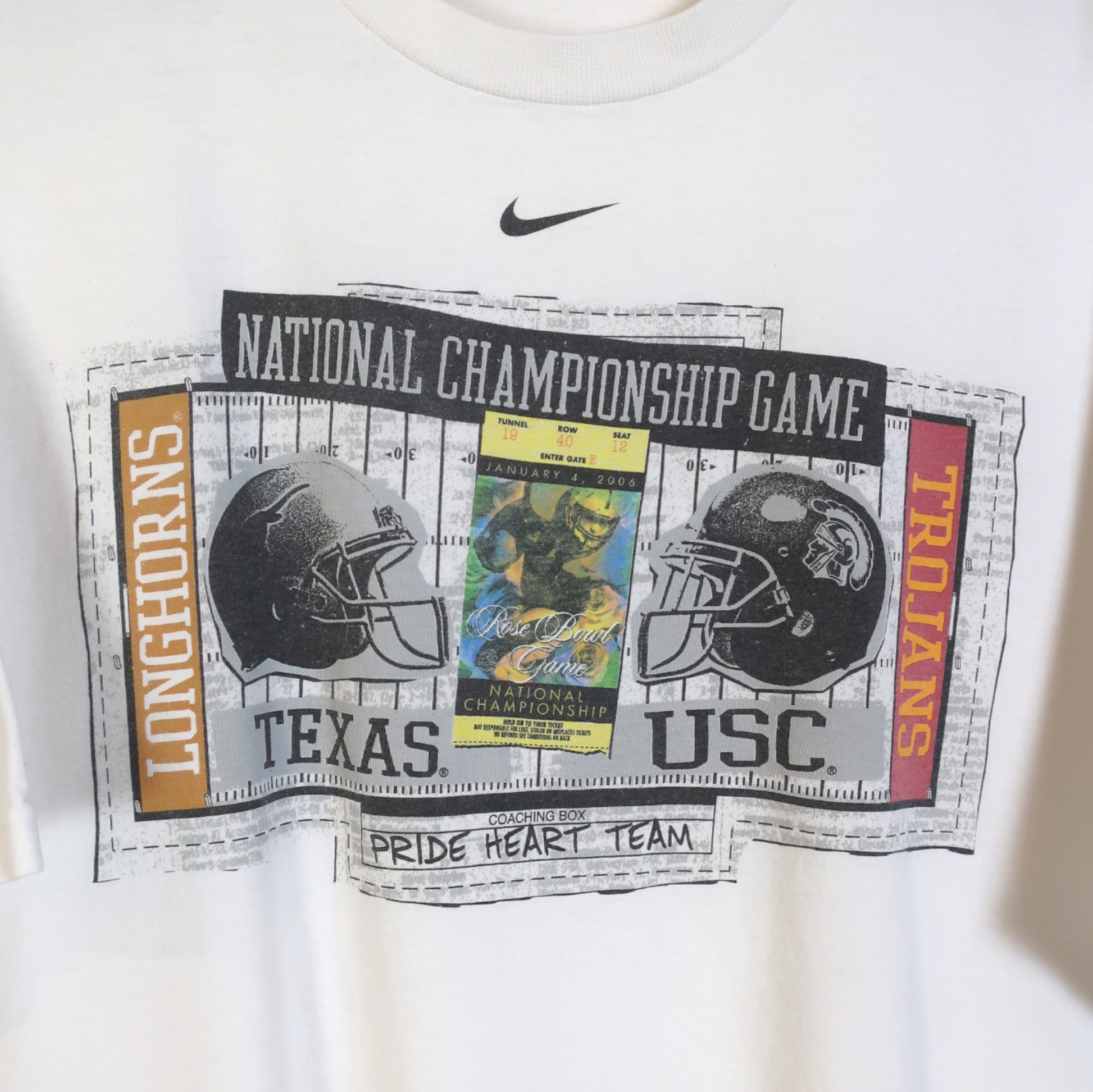 VINTAGE NIKE TEAM T-SHIRT - L