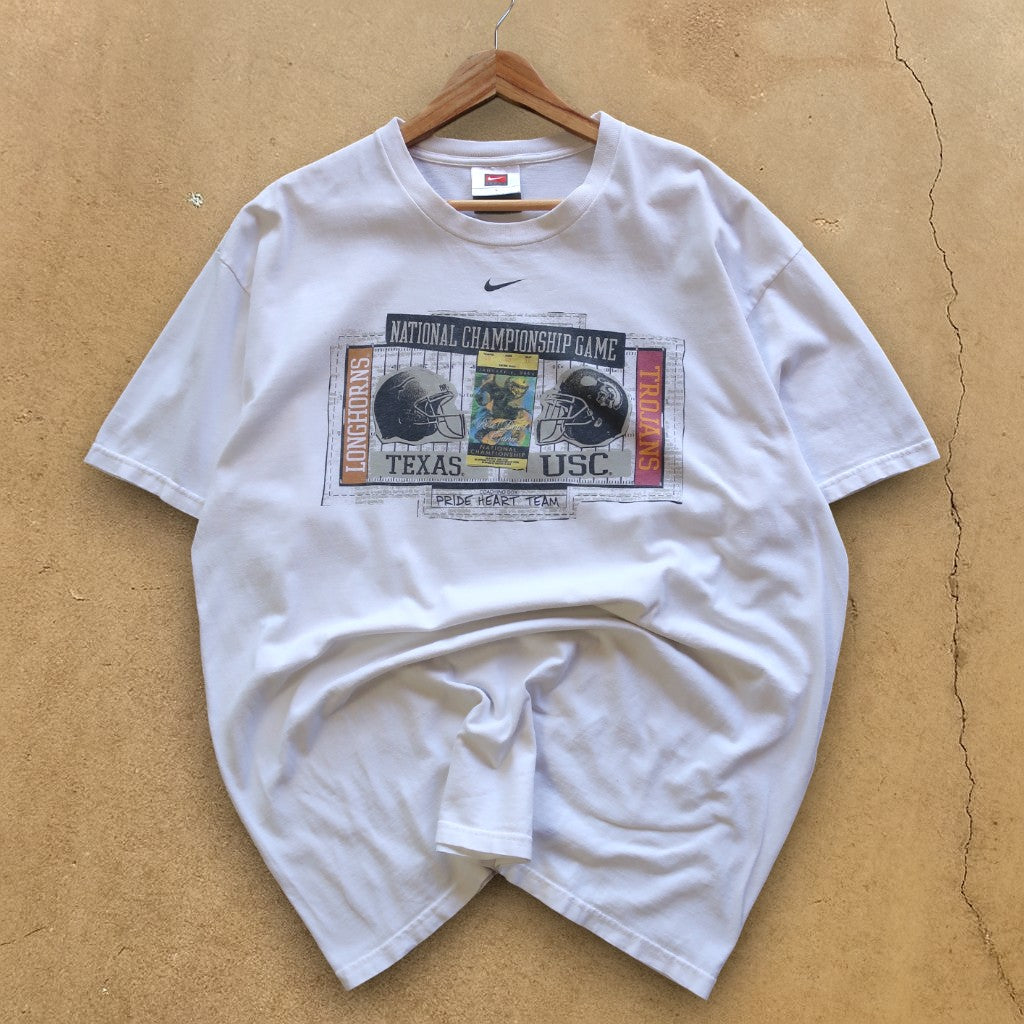 VINTAGE NIKE TEAM T-SHIRT - L