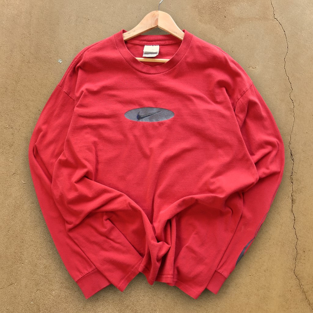 VINTAGE LONG-SLEEVE NIKE T-SHIRT - XL