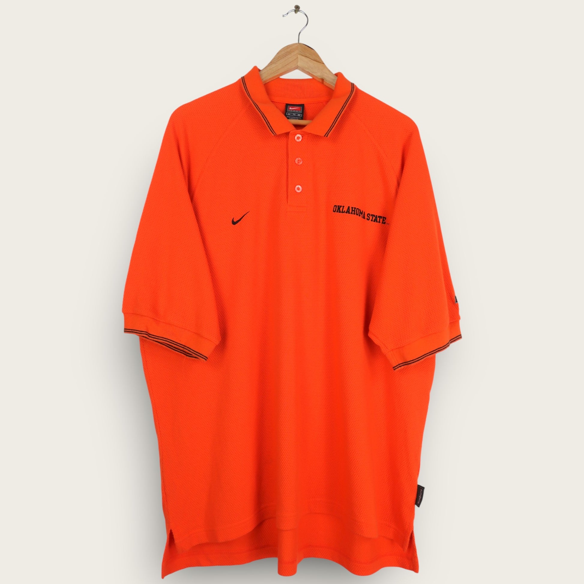 VINTAGE NIKE “OKLAHOMA STATE” POLO SHIRT - XL